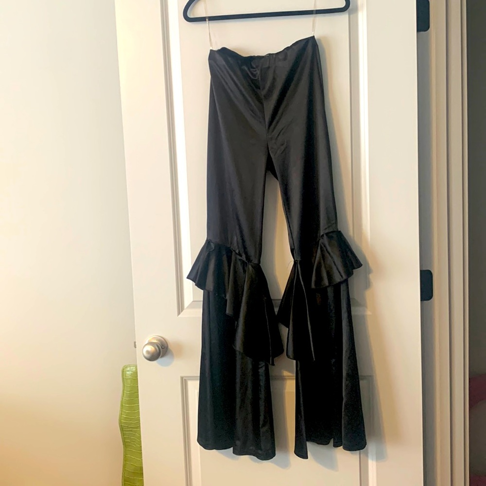 Black 2-piece jumpsuit